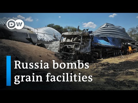 Putin under UN pressure as Russia ramps up attacks on grain ports | DW News
