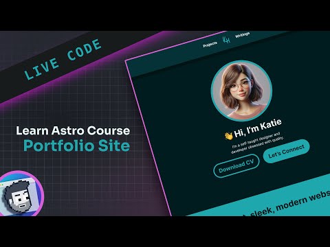 Lofi Coding Session: Astro Portfolio Site