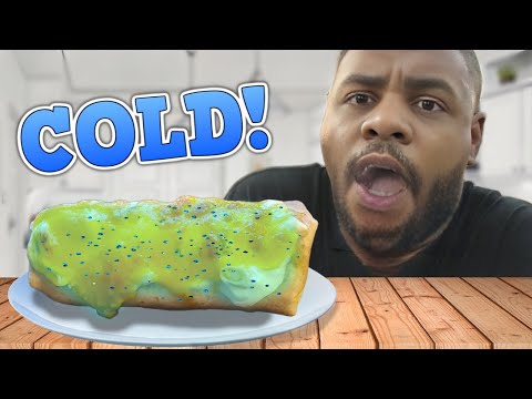 THIS BURRITO IS COLD BLACK MAN EATS!
