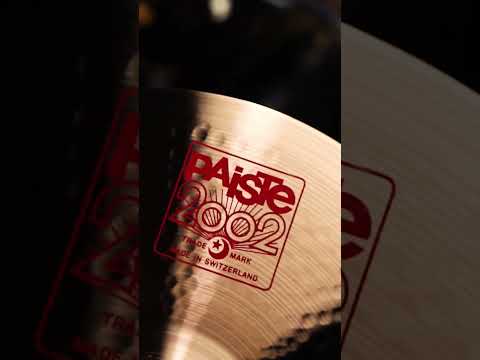 2002 EXTREME CRASH! Sturdy Power for heavy hitters! #cymbals #paiste #drummer #drums #drumming