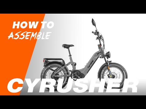 2024 Cyrusher Ovia EEC L1e Electric Motorcycle Assembly Guide | Cyrusher Bikes