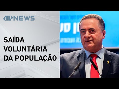 Ministro da Defesa de Israel pede plano de retirada de palestinos de Gaza ao Exército