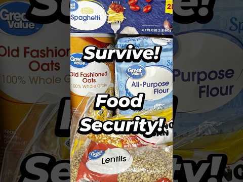 Survival Build Your Emergency Food Supply 7 Foods