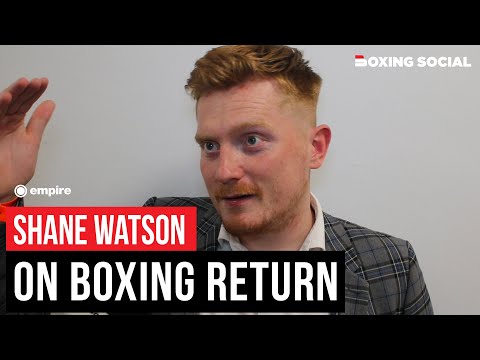 Shane watson reveals new boxing management venture, opens up on sjam exit