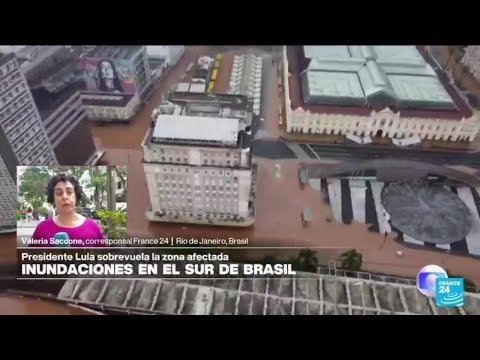 Informe desde Rio de Janeiro: Lula da Silva visita Río Grande do Sul tras fuertes inundaciones