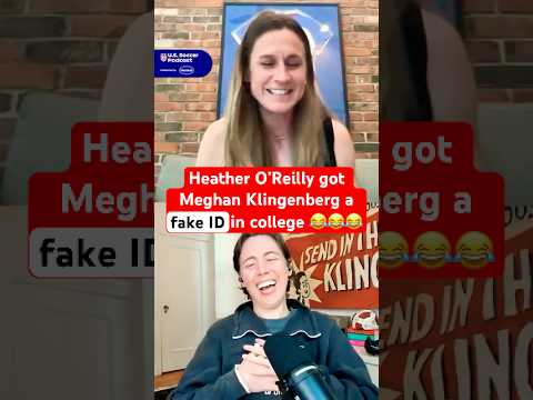 Time for the truth to come out. Yes, Heather O'Reilly got Kling a fake ID at UNC 😂