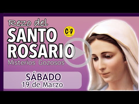 SANTO ROSARIO de el día de HOY Sabado 19 de Marzo de 2022  VIRGEN DE FÁTIMA Misterios GOZOSOS
