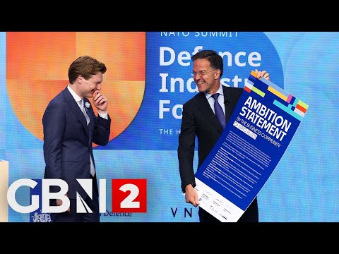 WATCH: Keir Starmer joins other world leaders for Nato round table meeting at summit in the Hague