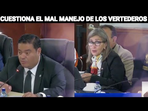 ALLAN RODRÍGUEZ CUESTIONA EL MAL MANEJO DE LOS VERTEDEROS, GUATEMALA.