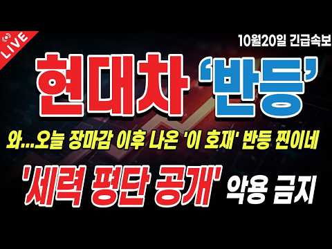 [현대차 주가전망] *중요내용* 현대차가 꺼낸 ‘레벨4’ 승부수! 자율주행 트럭, 주가 반전 카드 될까!?