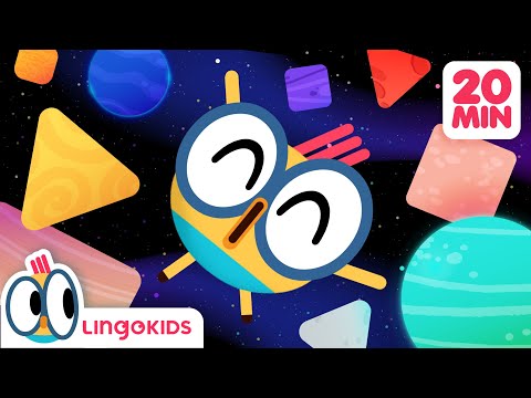 SHAPES SONG 🟠🔶🟧 + More Songs for Kids | Lingokids
