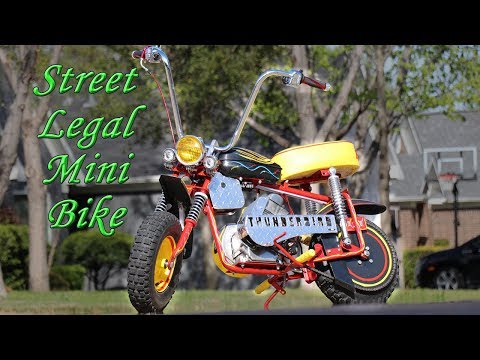 How to Make a Mini Bike Street Legal: Manco Thunderbird Build
