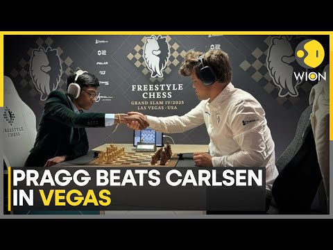 R Praggnanandhaa Beats Magnus Carlsen At Freestyle Chess In Las Vegas | WION