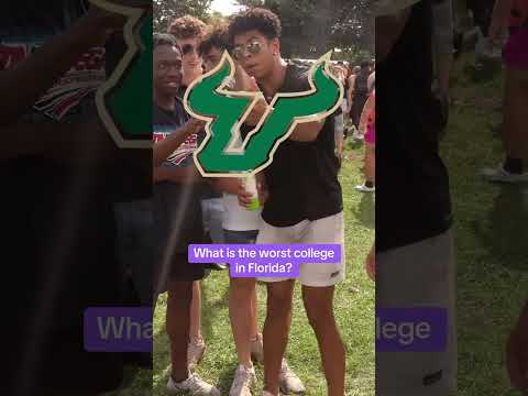 Worst college in Florida 😂