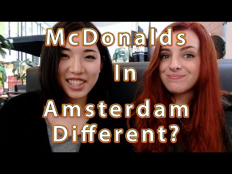 【オランダのマクドナルドメニューは日本と違うのか？| McDonalds in Amsterdam Different?】リスニング力が上がる！普段使いの英会話Listn.me 255