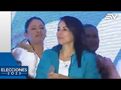 #Elecciones2023 | Luisa Gonzalez admite pérdida en segunda vuelta | Ecuavisa