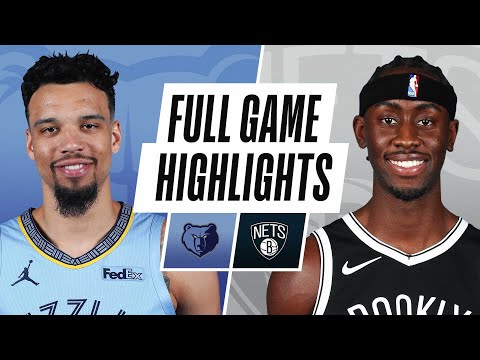 GRIZZLIES at NETS | FULL GAME HIGHLIGHTS | December 28, 2020