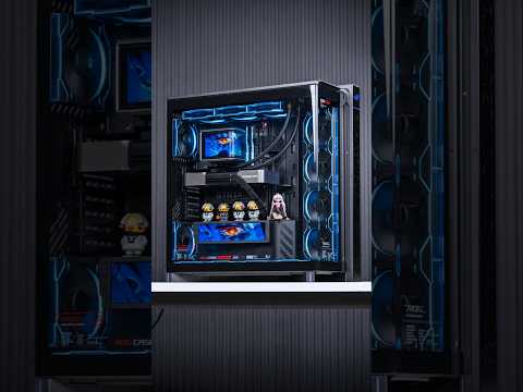 ROG NEW CASE DREAM GAMING PC BUILD😵 RYZEN 7 9850X3D + RTX 5080🤴 #pcbuild #gamingpc #computer