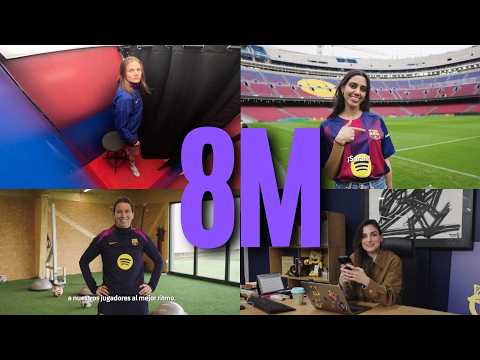 🔵🔴Campaña del BARÇA para poner en valor el papel esencial de las MUJERES