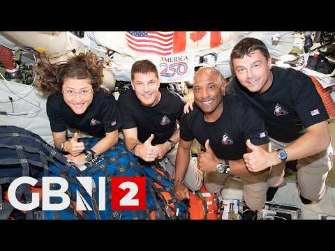 WATCH: Artemis II crew return to Houston