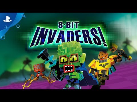 8-Bit Invaders! - Gameplay Trailer | PS4