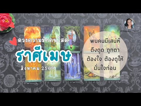 ความรัก💕คนโสด♈ราศีเมษ|พบคนมีเ