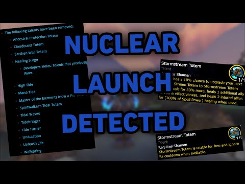 Nuclear Launch Detected! | Midnight Resto Shaman!
