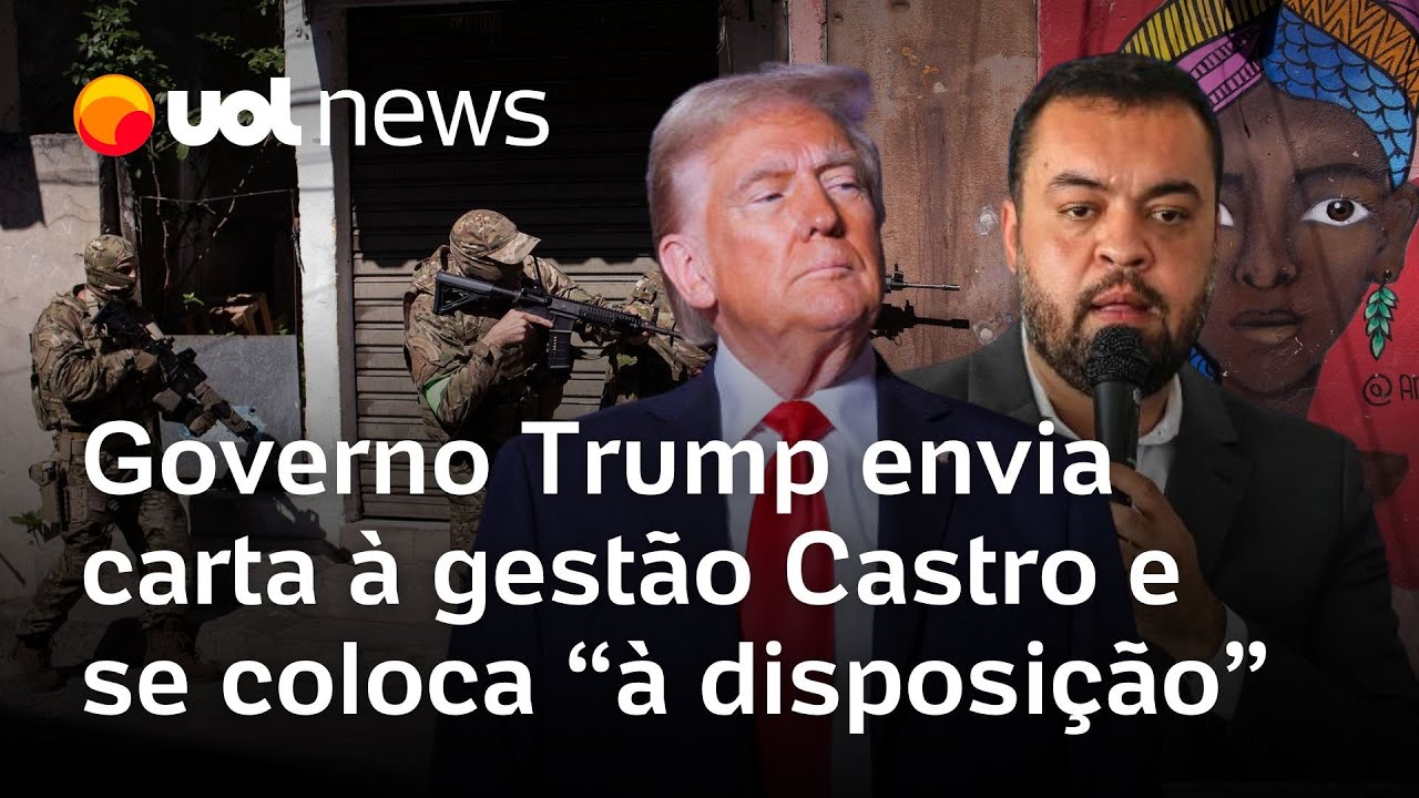 Governo Trump envia carta à Castro lamenta morte de policiais em ação no Rio e diz à disposição
