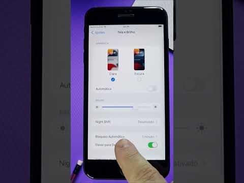 Como Manter a TELA LIGADA por mais TEMPO no iPhone Antigo #shorts #iphone #apple #tutorial #tela
