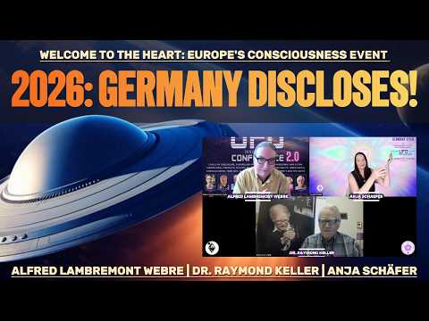 2026! GERMANY DISCLOSES! The Power of Heart Fields and the next level of contact. Intl. UFO Con