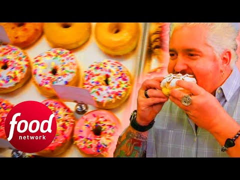 Guy Fieri Tries Best & Most Mouth-Watering Deserts! | Diners, Drive-Ins & Dives
