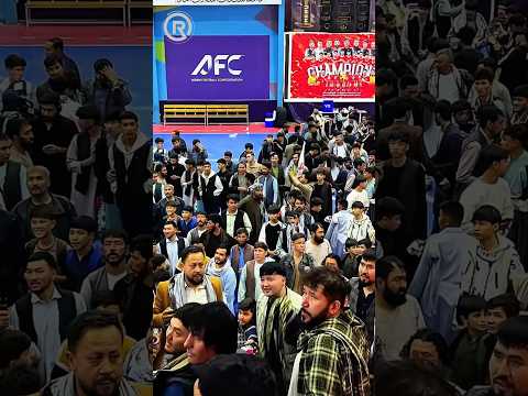 جشن و همدلی در حمایت از تیم ملی در قلب کابل | Afghanistan futsal team #fypシ #viralvideo #foryou
