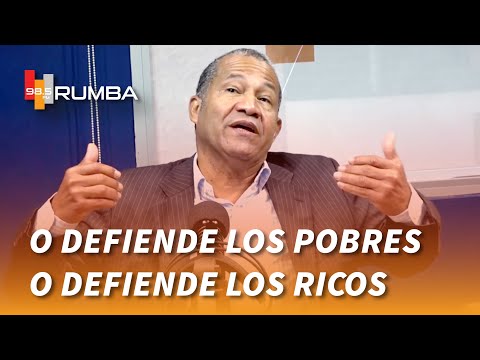 Luis Abinader: O defiende los pobres o defiende los ricos - Domingo Páez