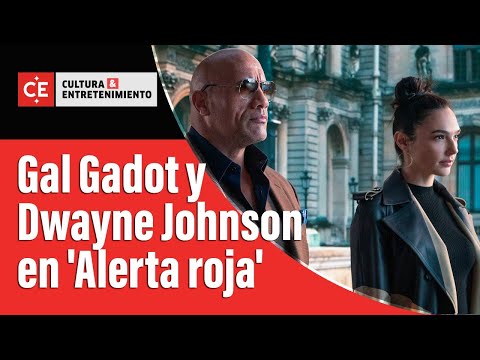 Gal Gadot y Dwayne 'La Roca' Johnson hablan de su peli?cula, 'Alerta roja'