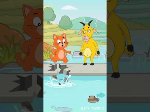 This cat is pitiful 😭 #cartoon #tilesgop #funny