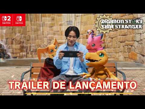Digimon Story Time Stranger – Trailer Lançamento Live Action (Nintendo Switch / Nintendo Switch 2)