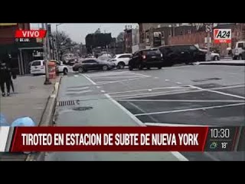 Nueva York: tiroteo en una estación de subte