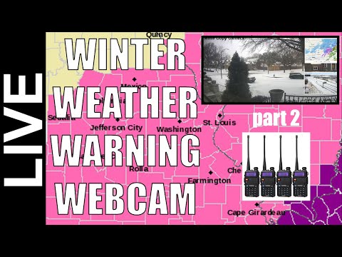 Saint Louis Winter Storm Watch LIVE! with Scanner Traffic