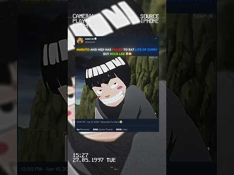 Rock Lee Rocked 🗿 Everyone Shocked 🤯🥶