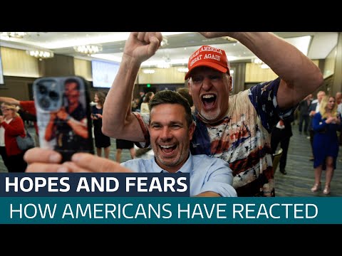 Voters in swing states backed Trump despite polls, though many fear the outcome ahead | ITV News