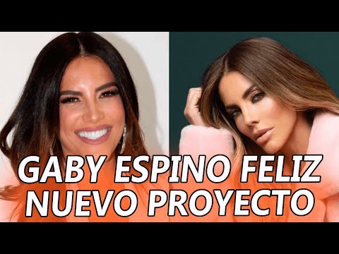 Gaby Espino FELIZ con su NUEVO EMPRENDIMIENTO