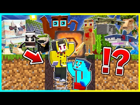 100対のAI都市伝説に支配された世界で生き残るマインクラフト【まいくら / マインクラフト】