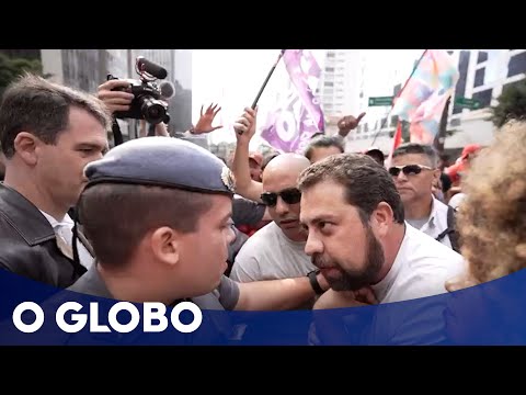 Campanha de Boulos: PM que tentou prender candidato apoia Bolsonaro nas redes sociais