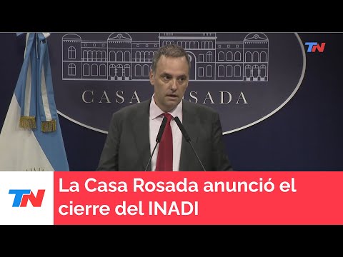 La Casa Rosada anunció el cierre del INADI