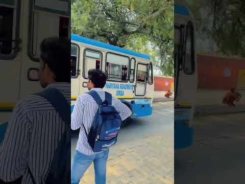 हरियाणा रोडवेज़ बस के ज़बरदस्त ड्राइवर #haryanaroadways #driver #trending #shorts