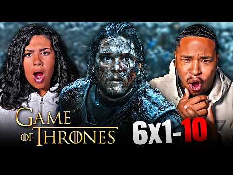 GAME OF THRONES SEASON 6 REACTION - THIS SHOW JUST PEAKED | FIRST TIME WATCHING