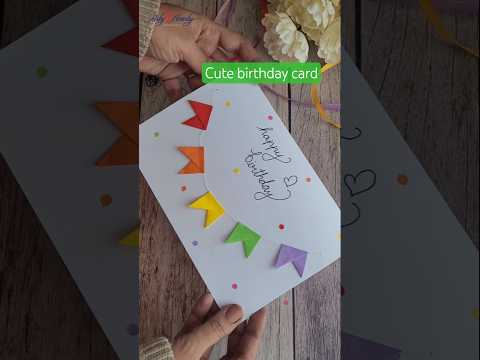 DIY Cute Birthday Card Idea | Simple & Budget Friendly