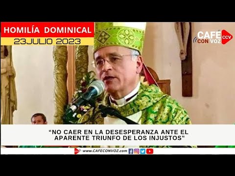 CAFE CON VOZ | Homilia Mons. Silvio José Báez / 23 de Julio 2023