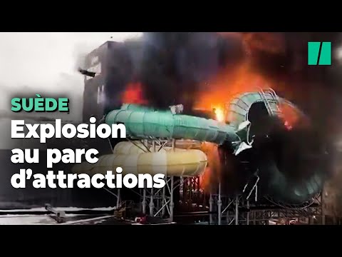En Suède, un incendie ravage le plus grand parc d’attractions du pays