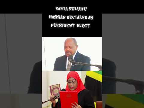 president Elect Tanzania: Samia Suluhu #duet #interestingclips #reels #tanzaniapolitics #trending